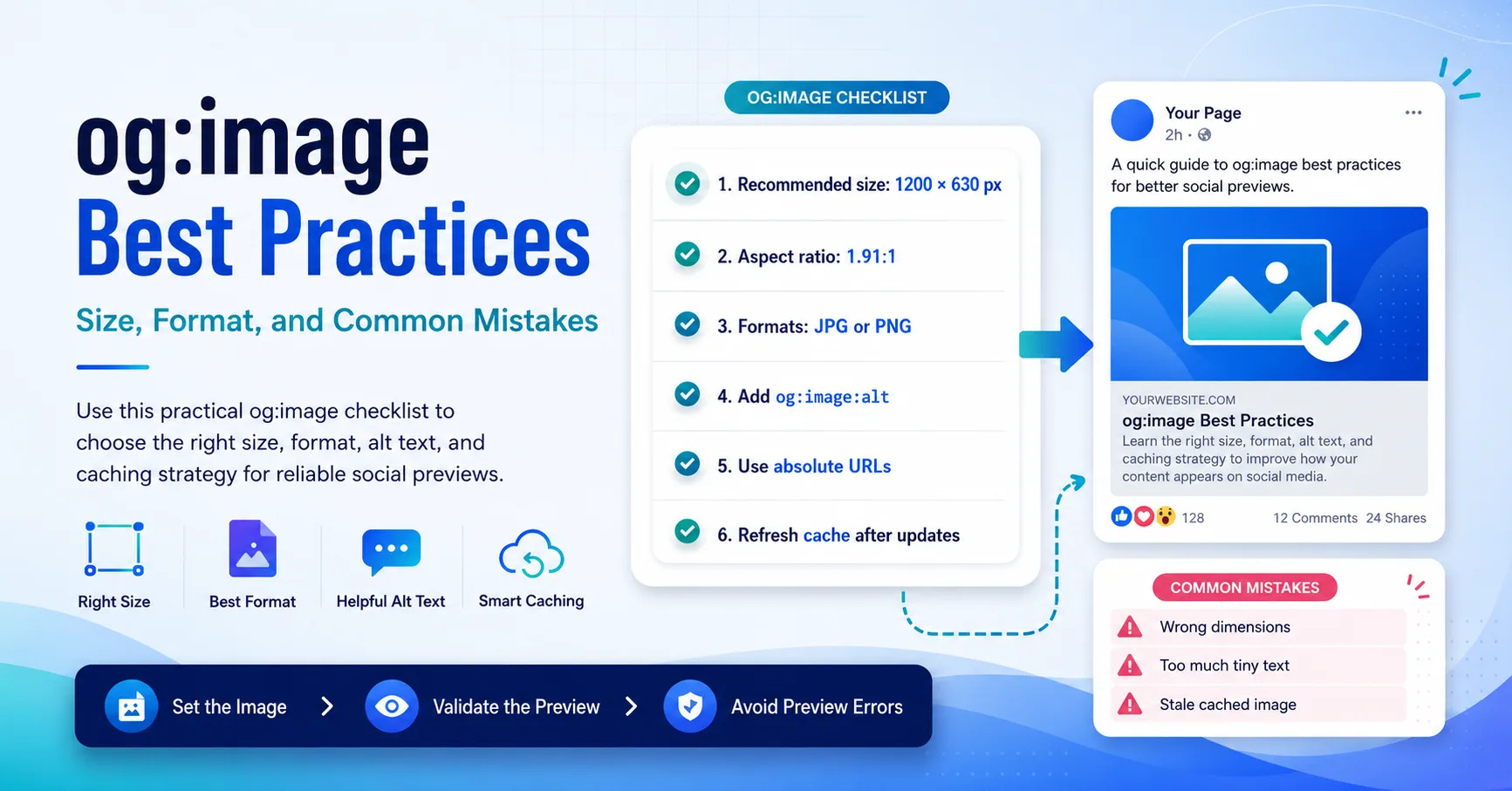 og:image Best Practices: Size, Format, and Common Mistakes