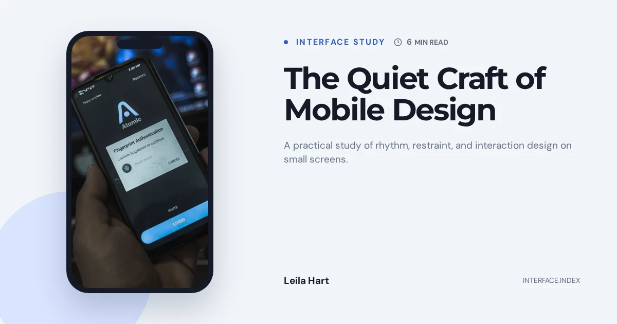 Mobile View Open Graph template preview