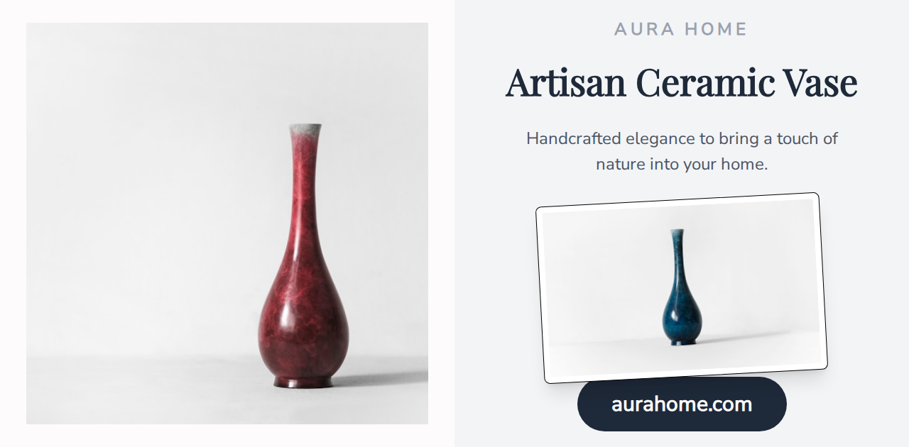 Artisan Ceramic Vase