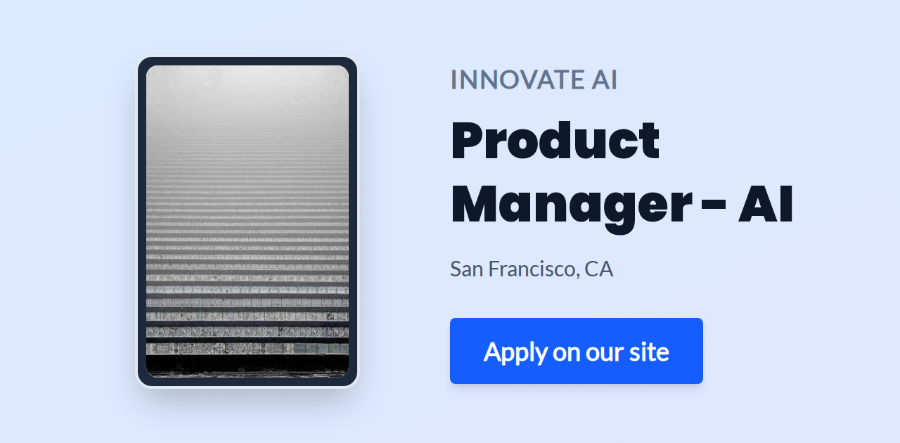 Product Manager - AI