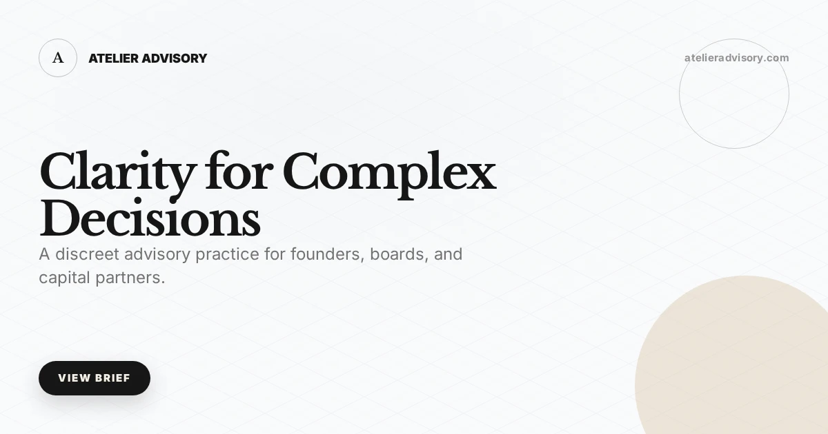 Minimalist & Elegant Business Open Graph image template preview