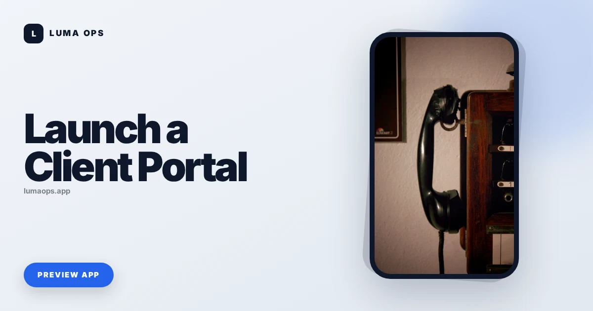 Mobile Presence Business Open Graph image template preview