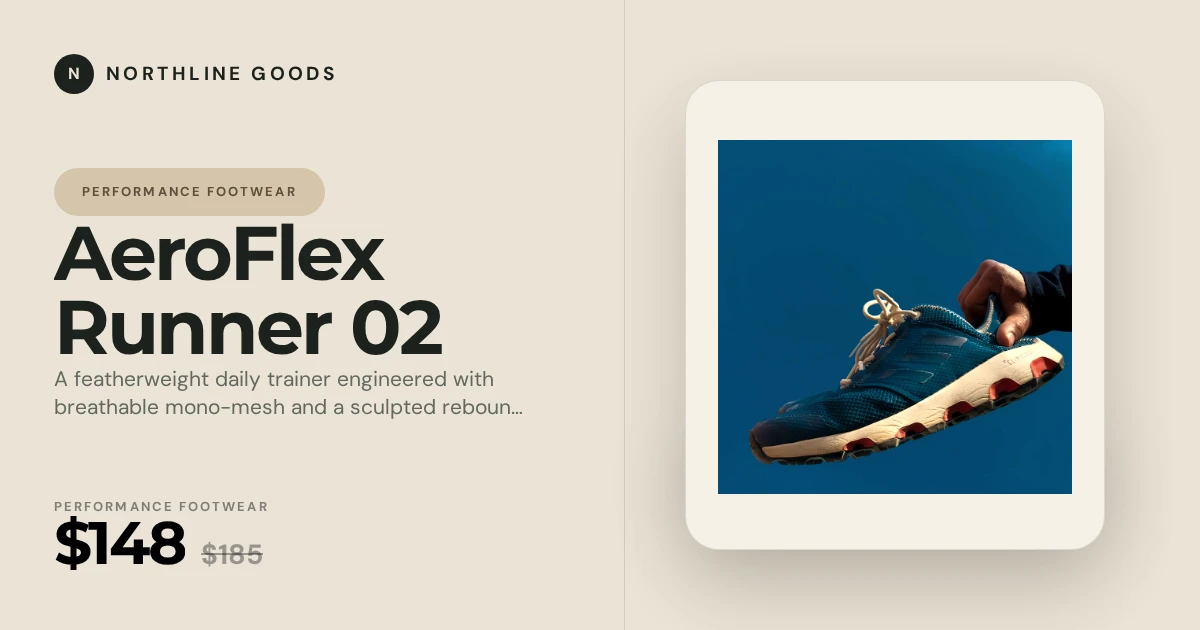 Clean & Simple E-commerce Open Graph image template preview