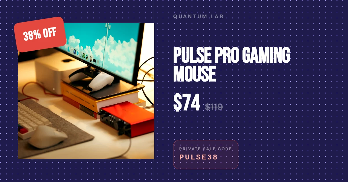 Flash Sale E-commerce Open Graph image template preview
