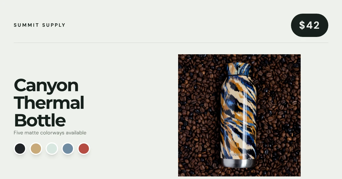 Product Variants E-commerce Open Graph image template preview
