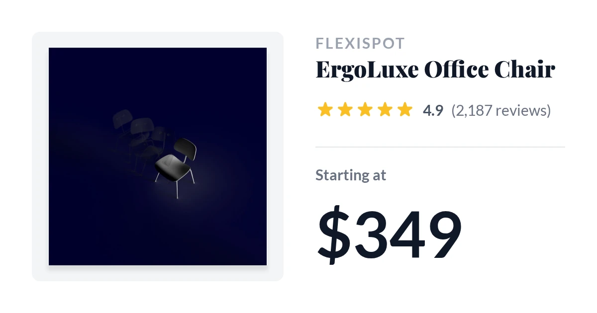 Review Showcase E-commerce Open Graph image template preview
