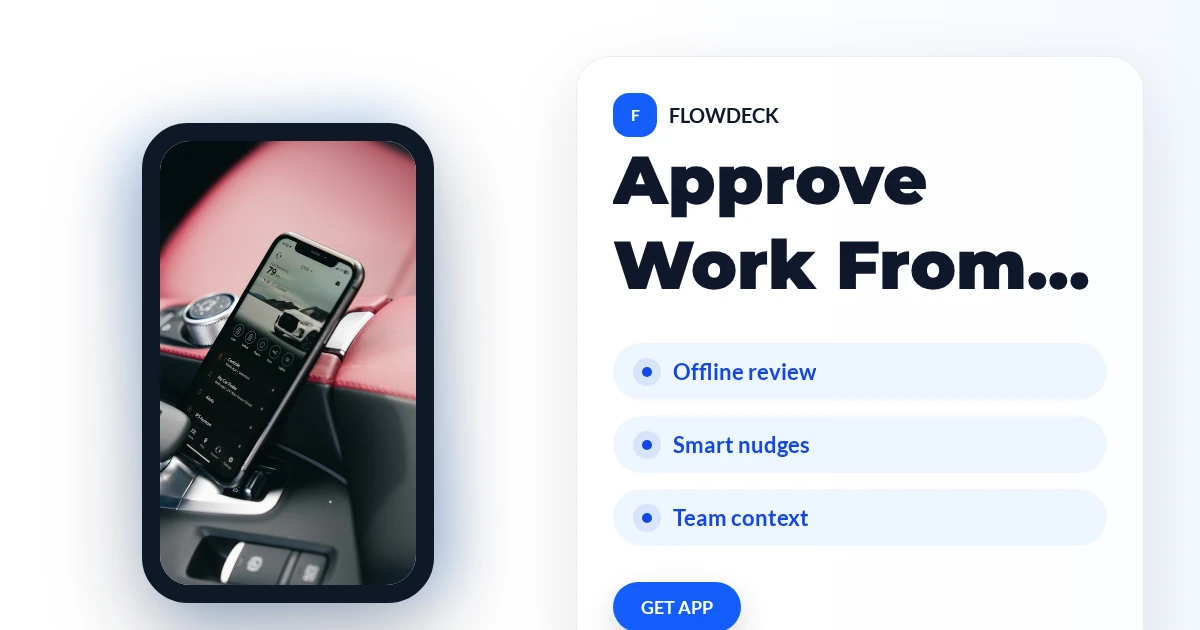 Mobile Features SaaS Open Graph image template preview