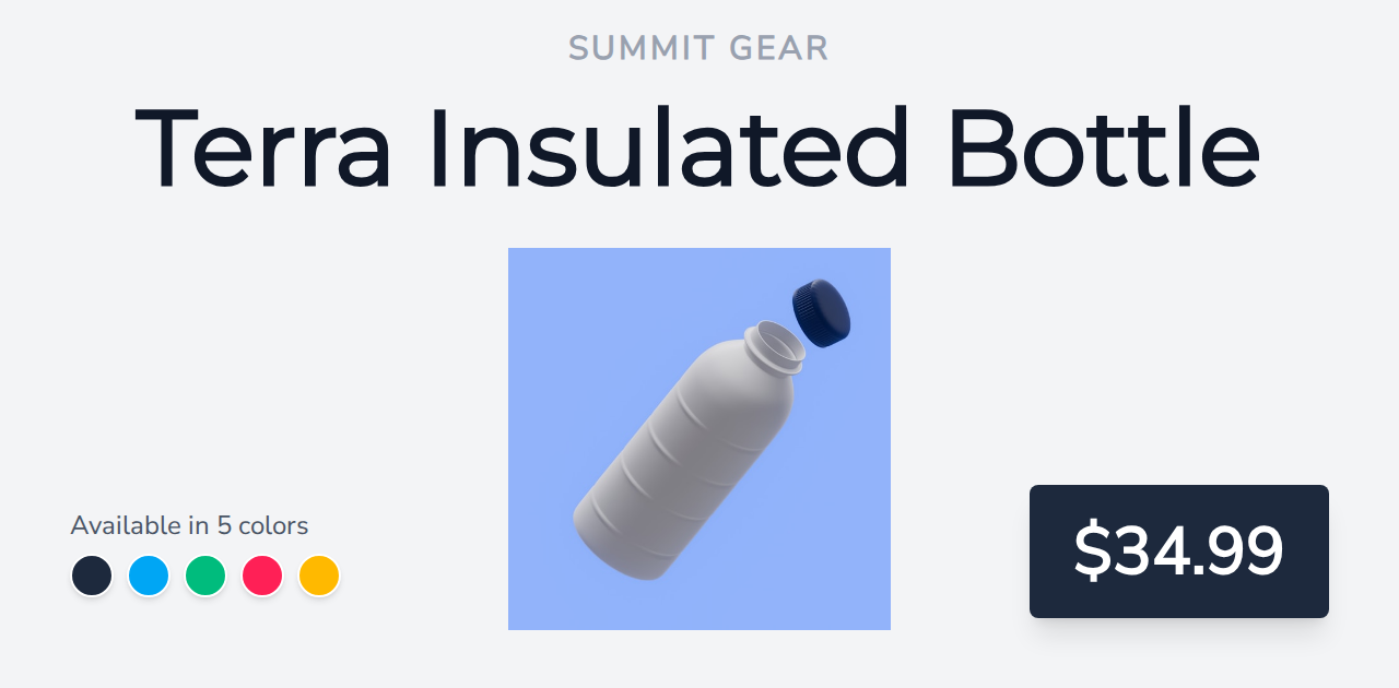 Terra Insulated Bottle